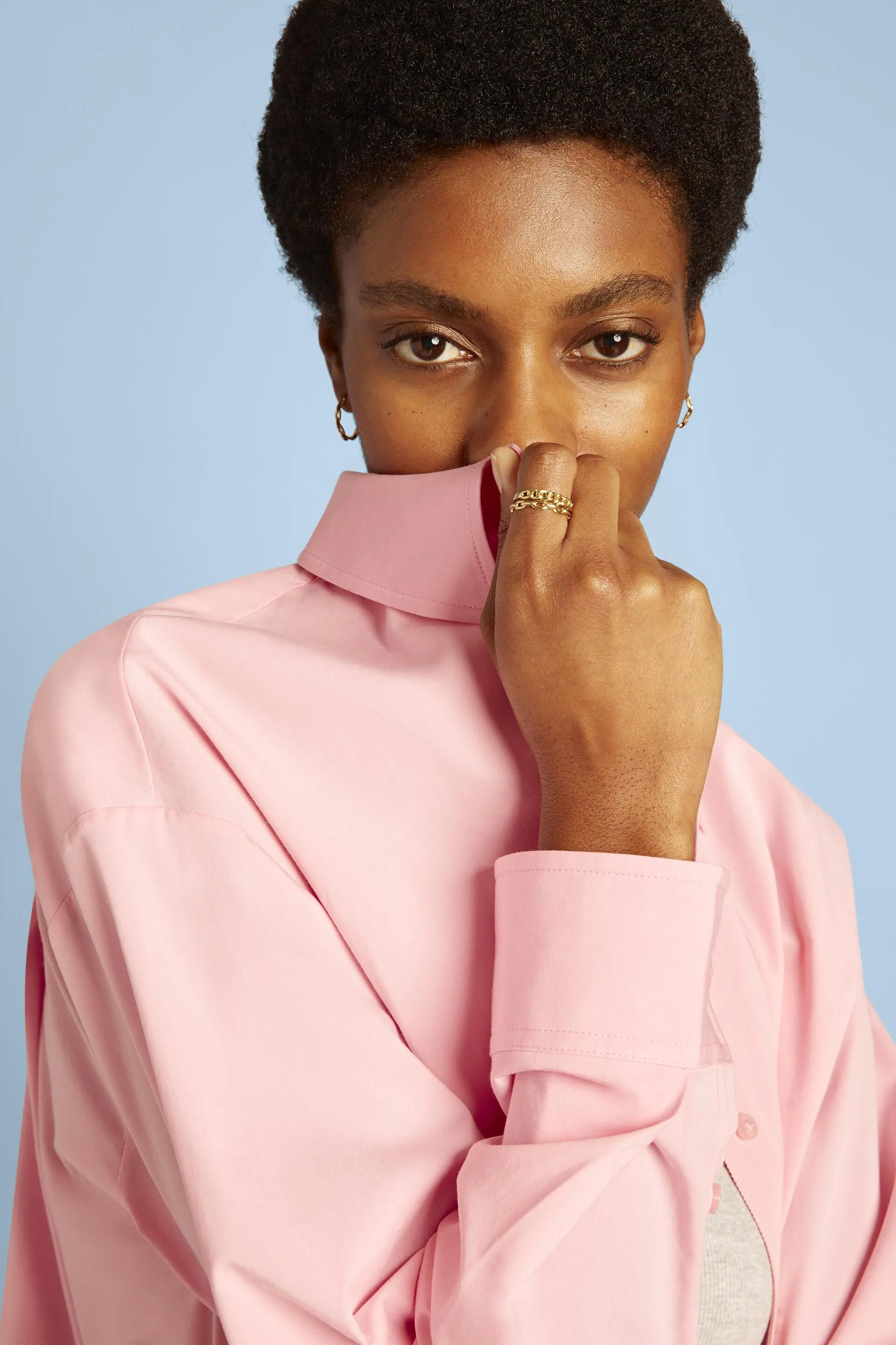 Camicia button-down oversize