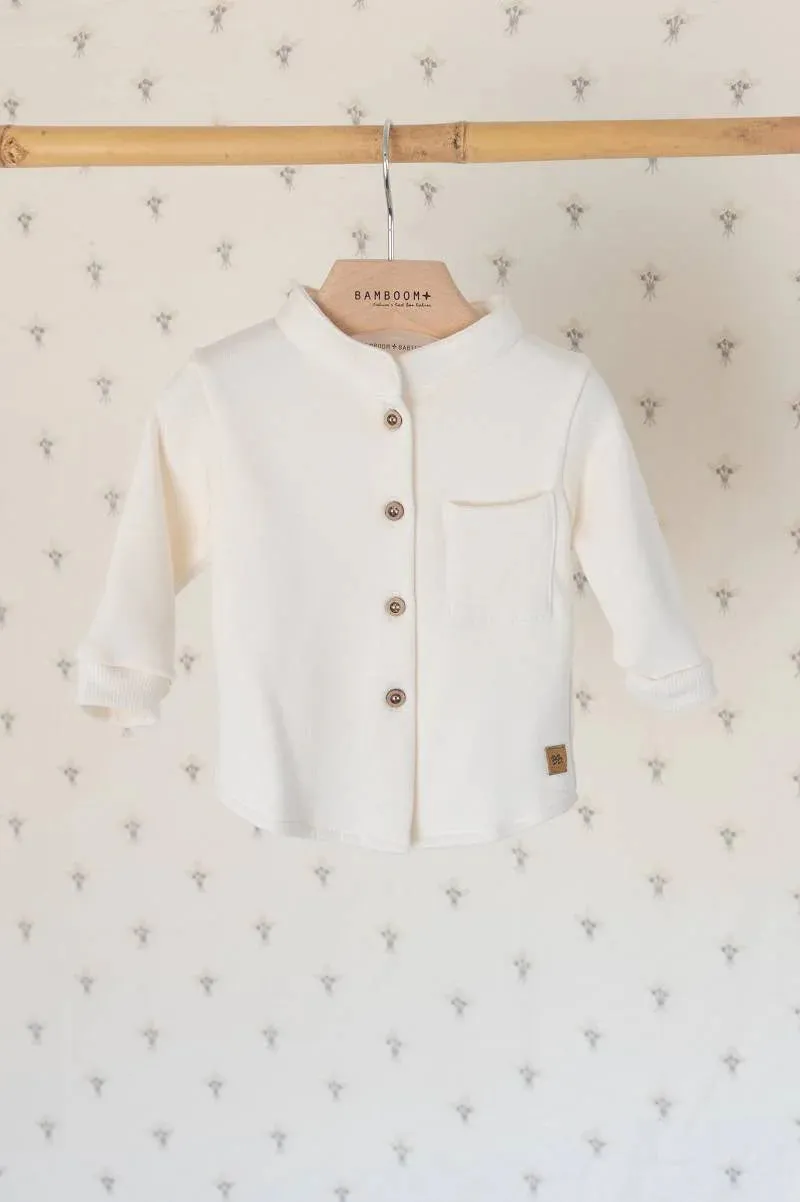 Camicia collo Coreano - Offwhite 71