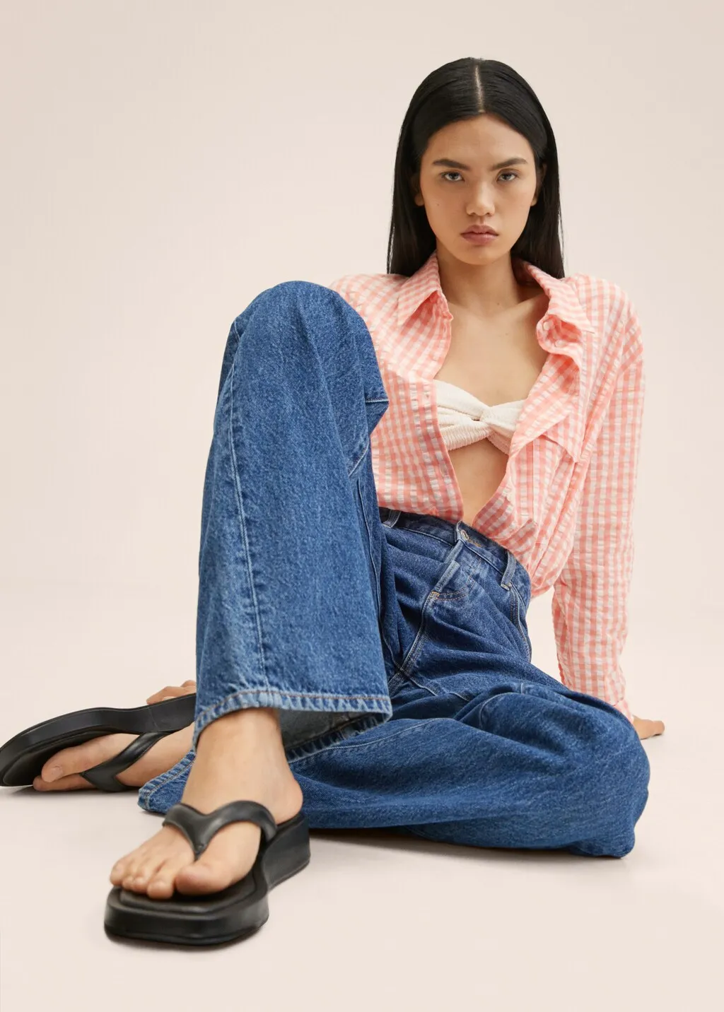 Camicia cotone oversize