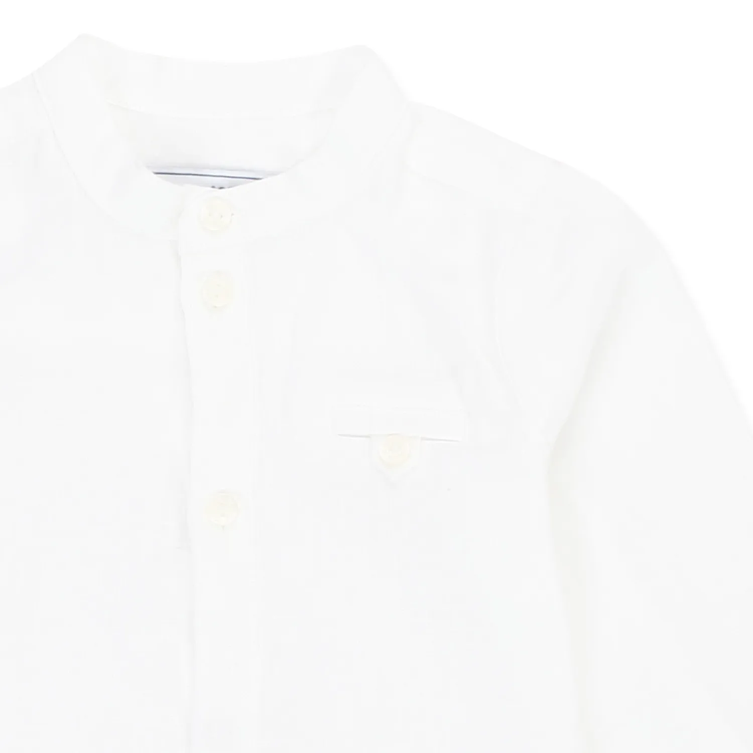 Camicia Di Lino Bianca Bimbo E Neonato