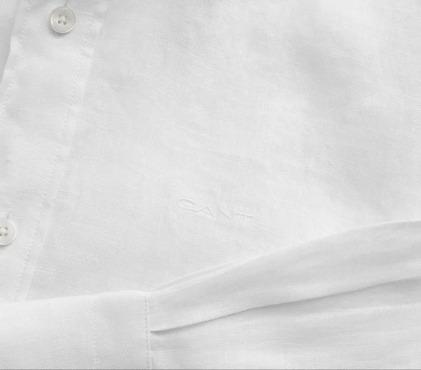 Camicia Gant Uomo di lino slim fit 3230080-110
