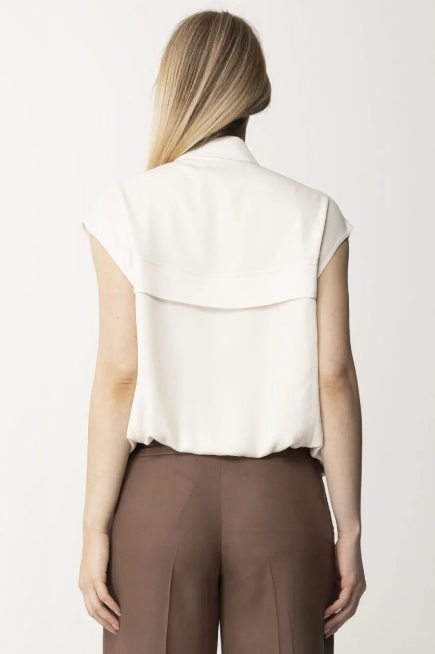 Camicia gilet ROSA FUMO BIANCO