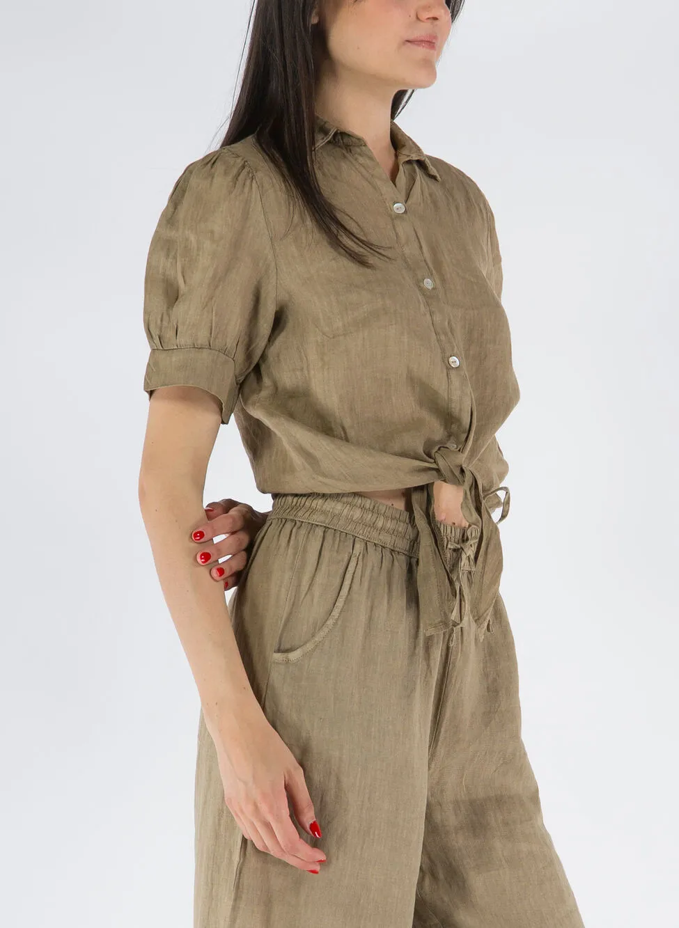 camicia in lino