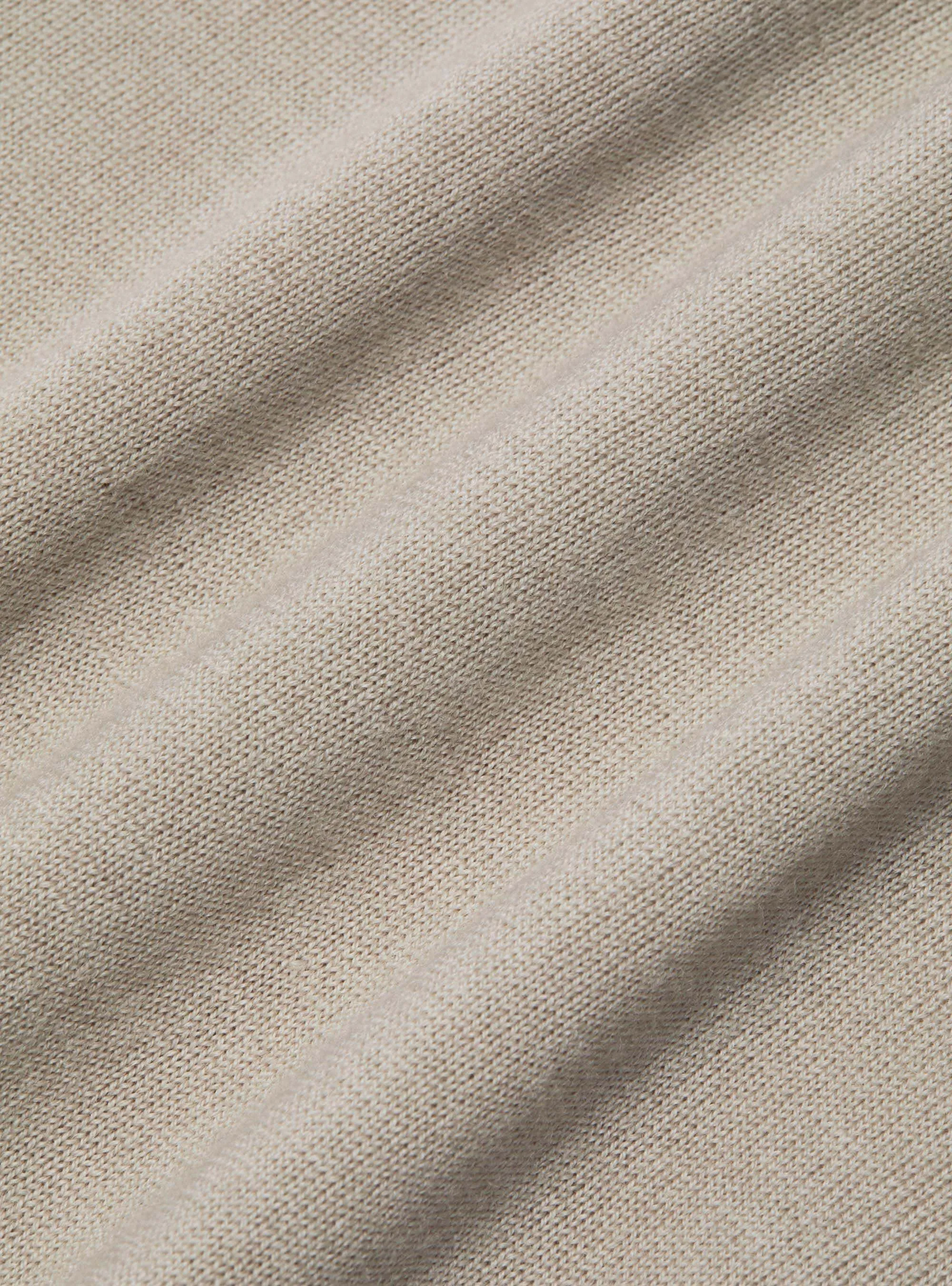 Camicia in maglia in pura lana merino extrafine