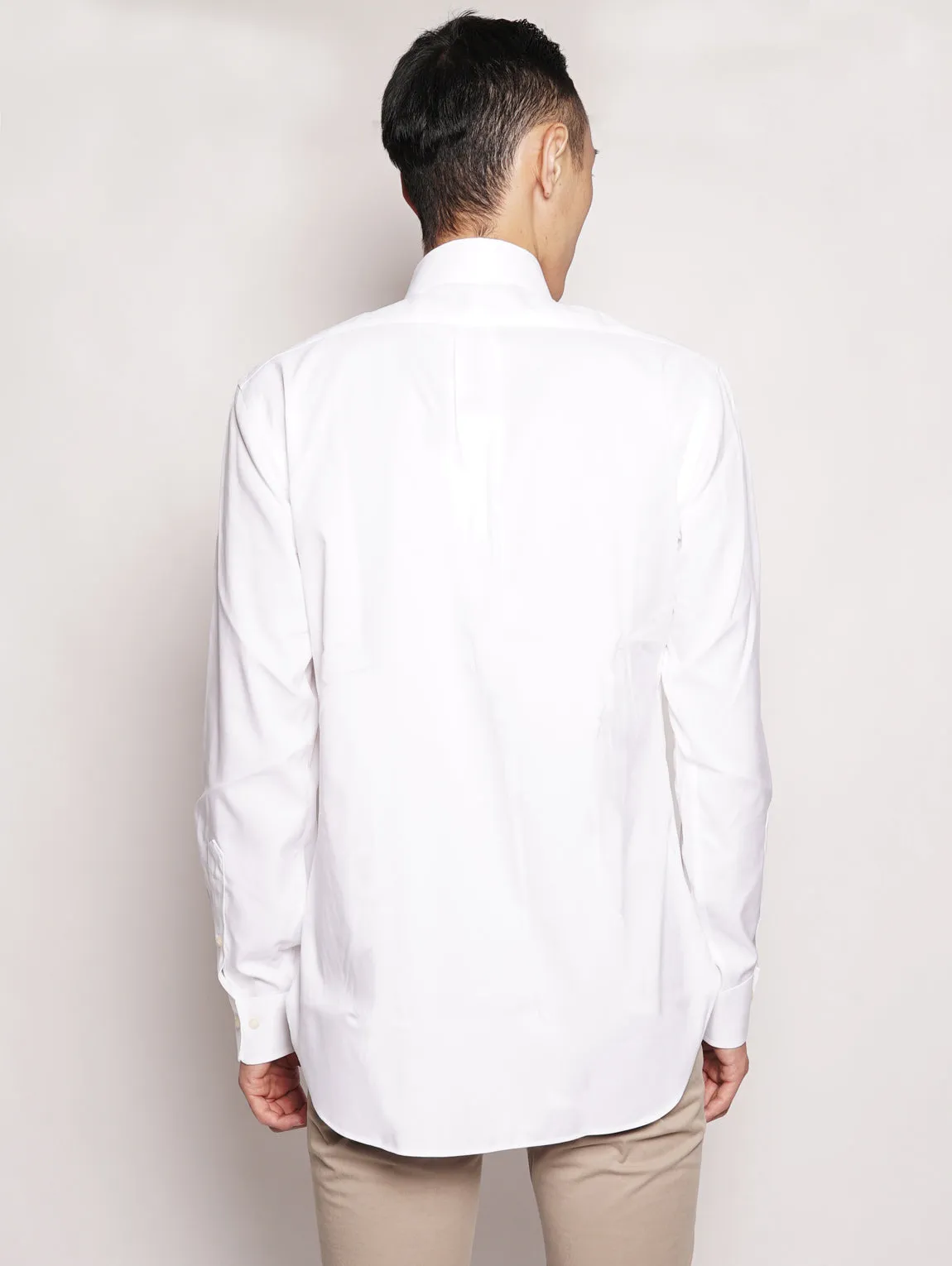Camicia in Popeline Bianco