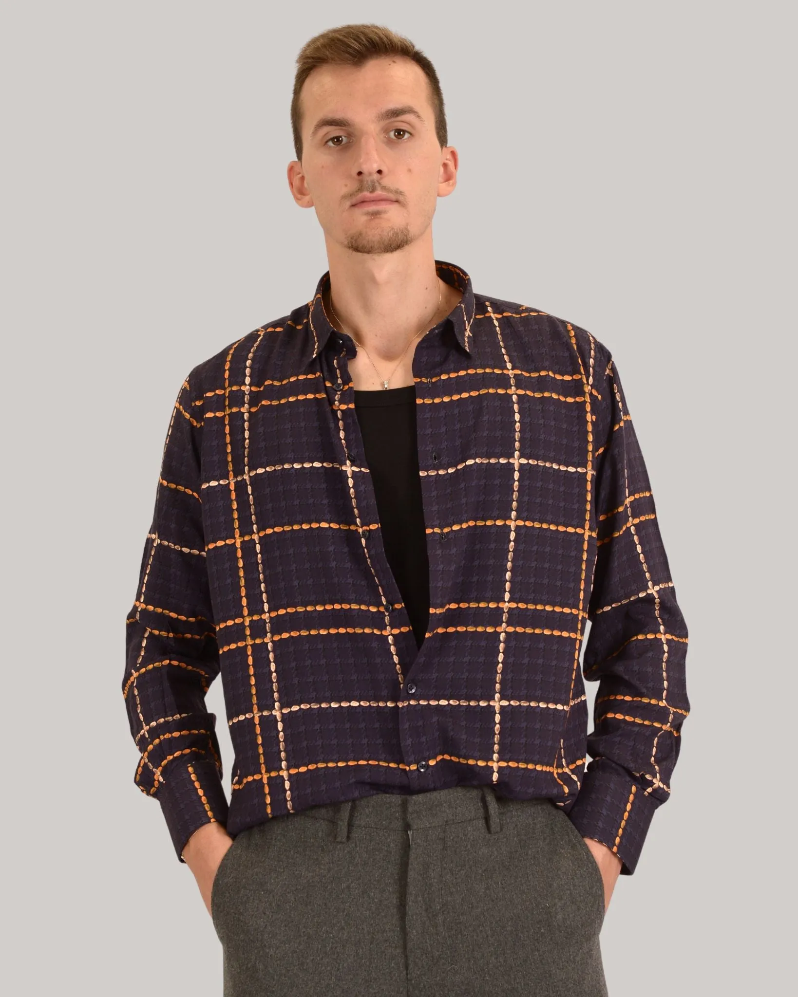 Camicia Stampata in Viscosa