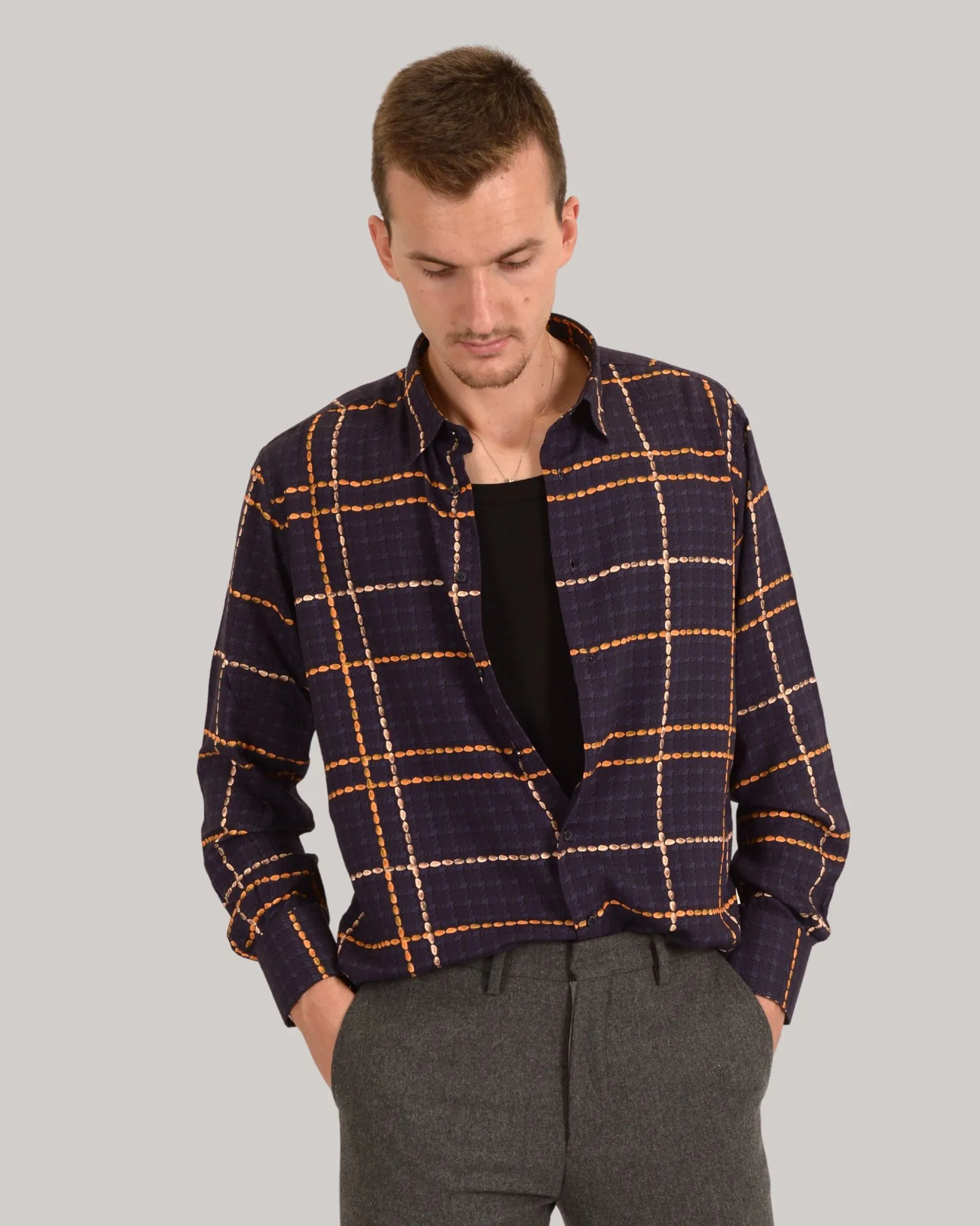Camicia Stampata in Viscosa