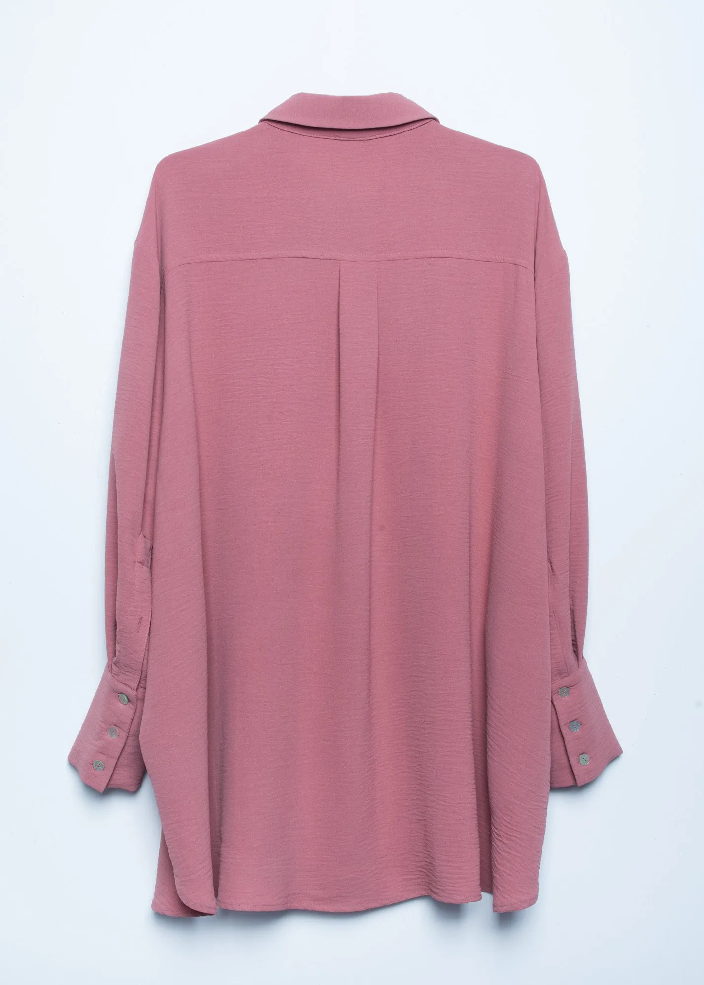 Camicia testurizzata oversize