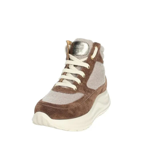 CANDICE COOPER  SNEAKERS ALTA 0012501949.05.9141 MARRONE