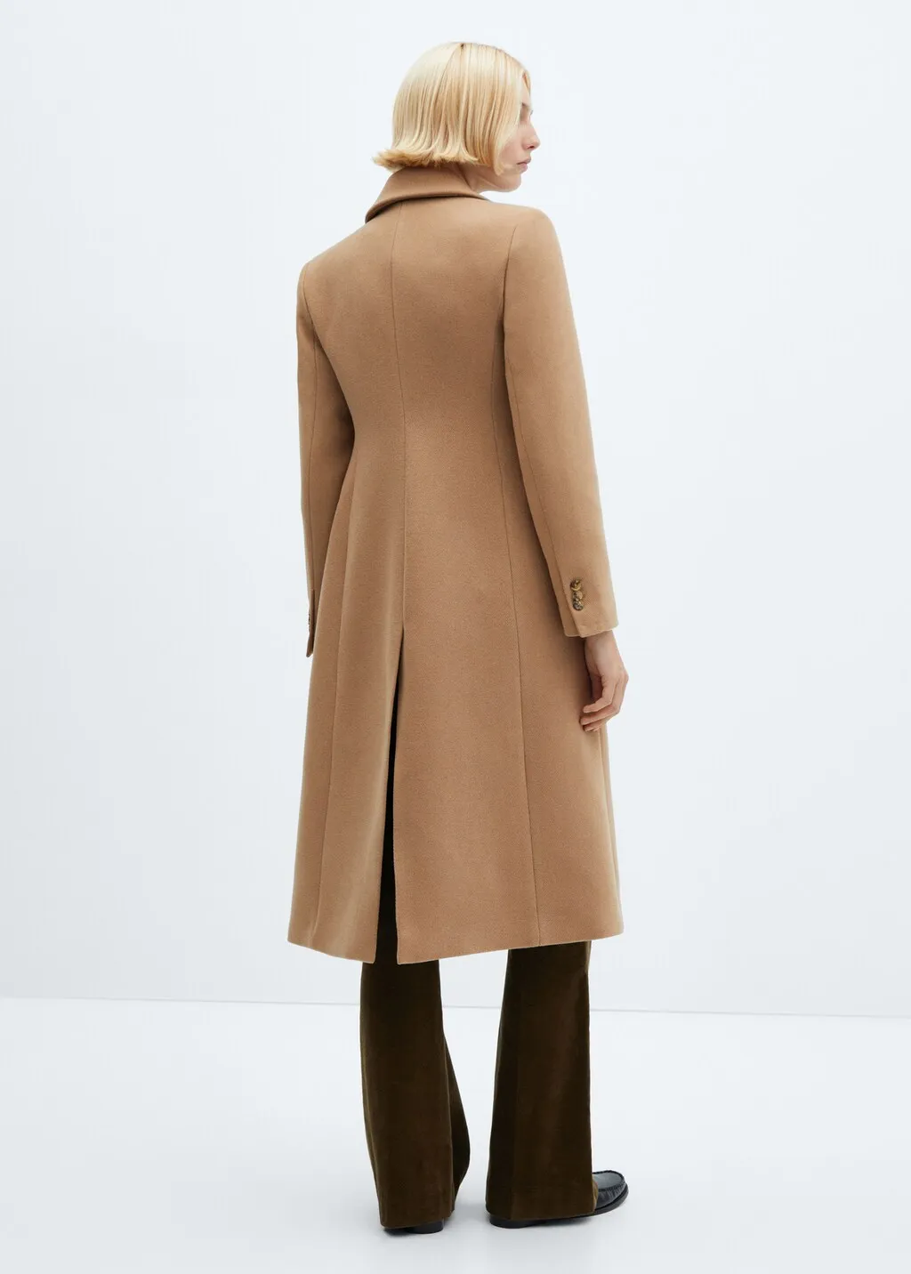 Cappotto lana avvitato