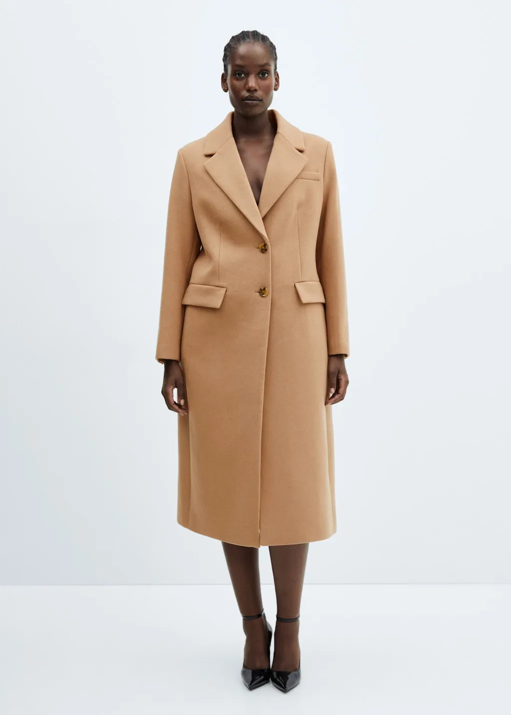 Cappotto lana avvitato
