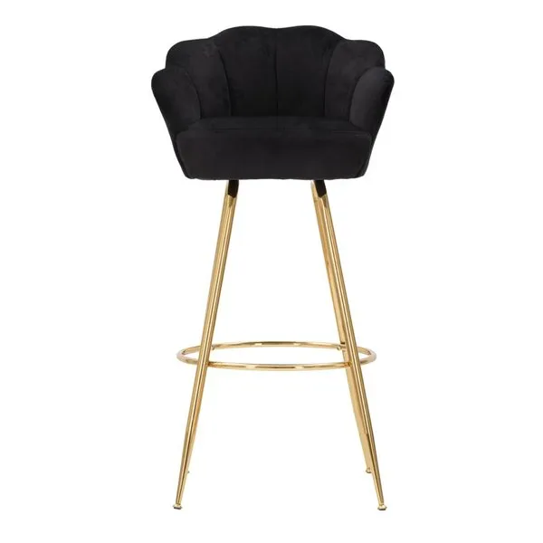 Charme 1921 Sgabello Bar Vienna Nero cm 55x53x110