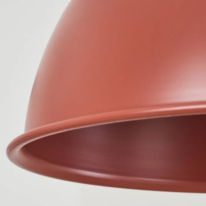 Chipou Lampada a Sospensione Rosso, 1-Luce