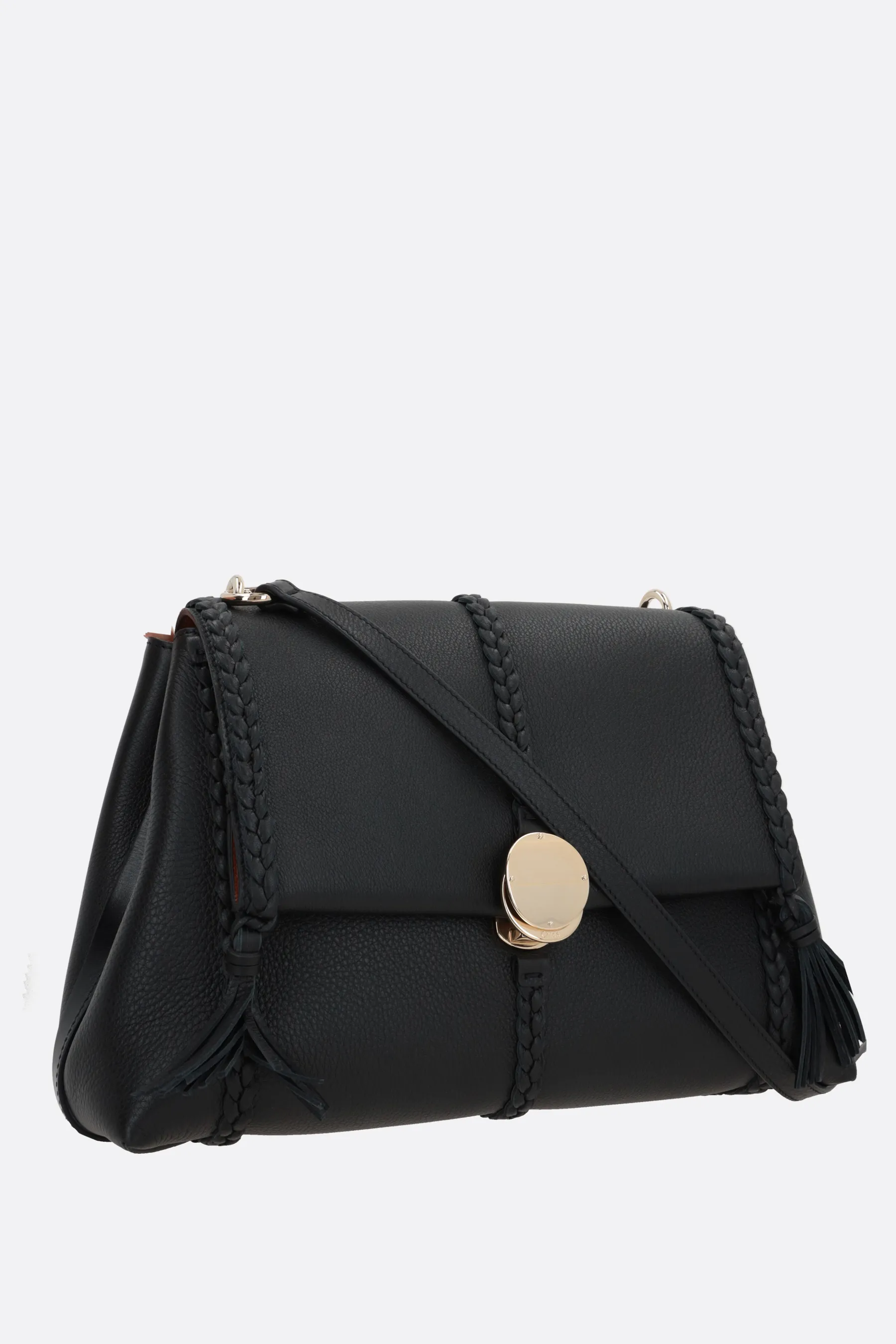  CHLOÉ borsa a spalla Penelope media in pelle martellata 