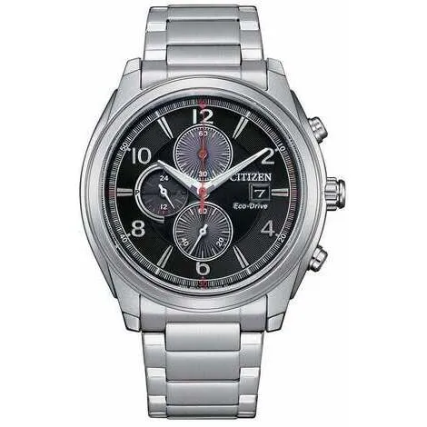 CITIZEN Orologio cronografo Citizen Eco Drive in acciaio