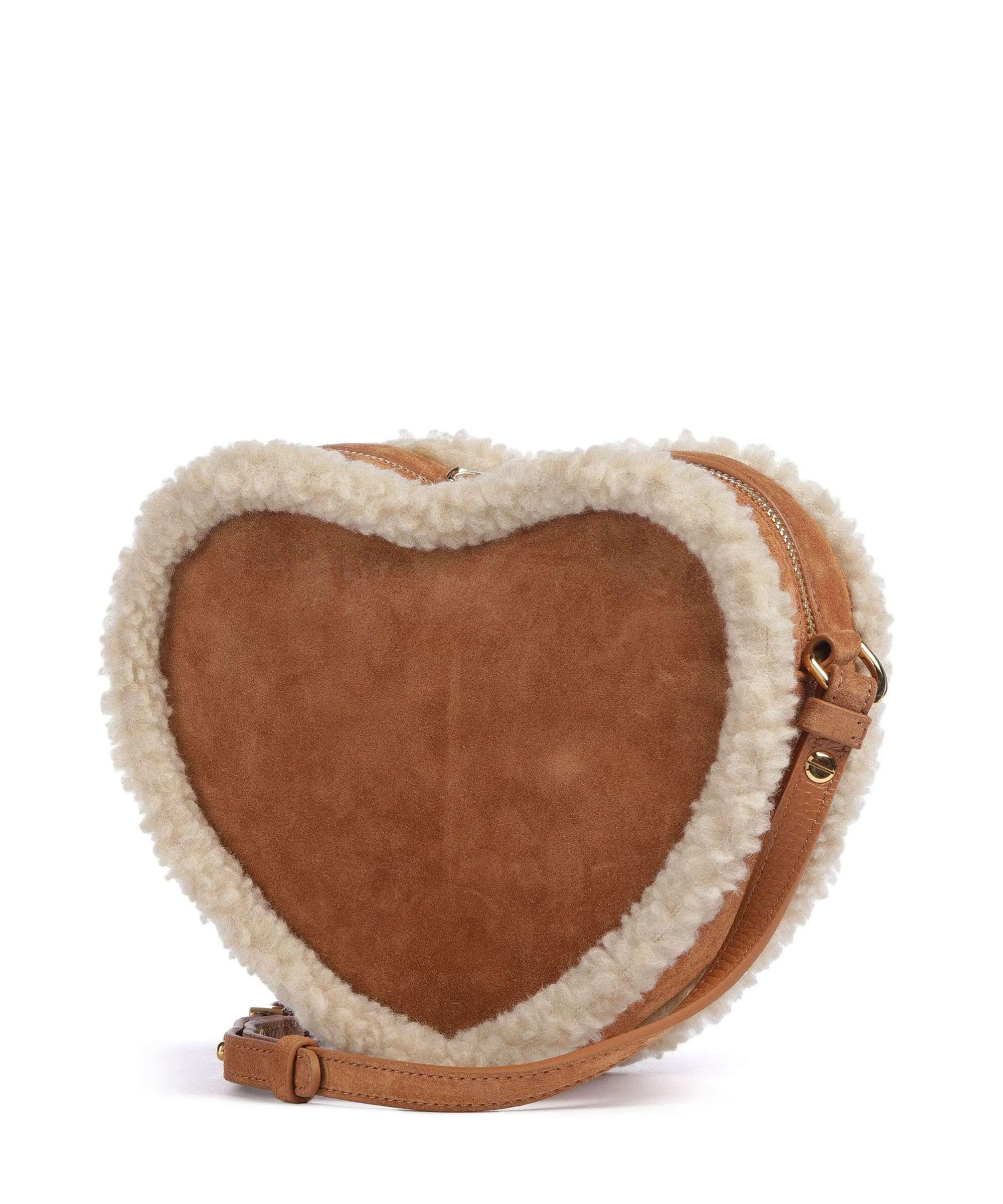  Coccinelle Beat Borsa a tracolla pelle ruvida marrone  
