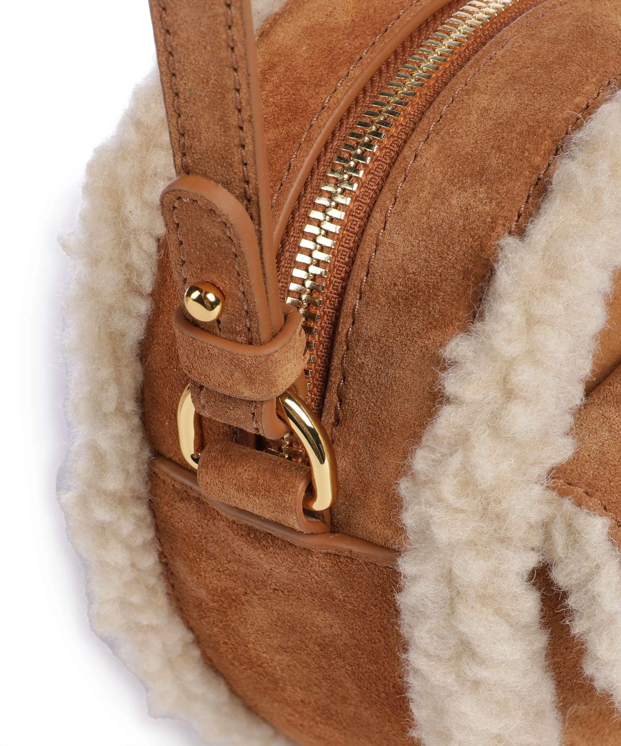  Coccinelle Beat Borsa a tracolla pelle ruvida marrone  