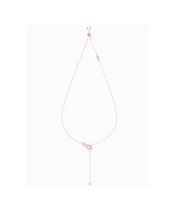 Collana Swarovski Infinity oro rosa