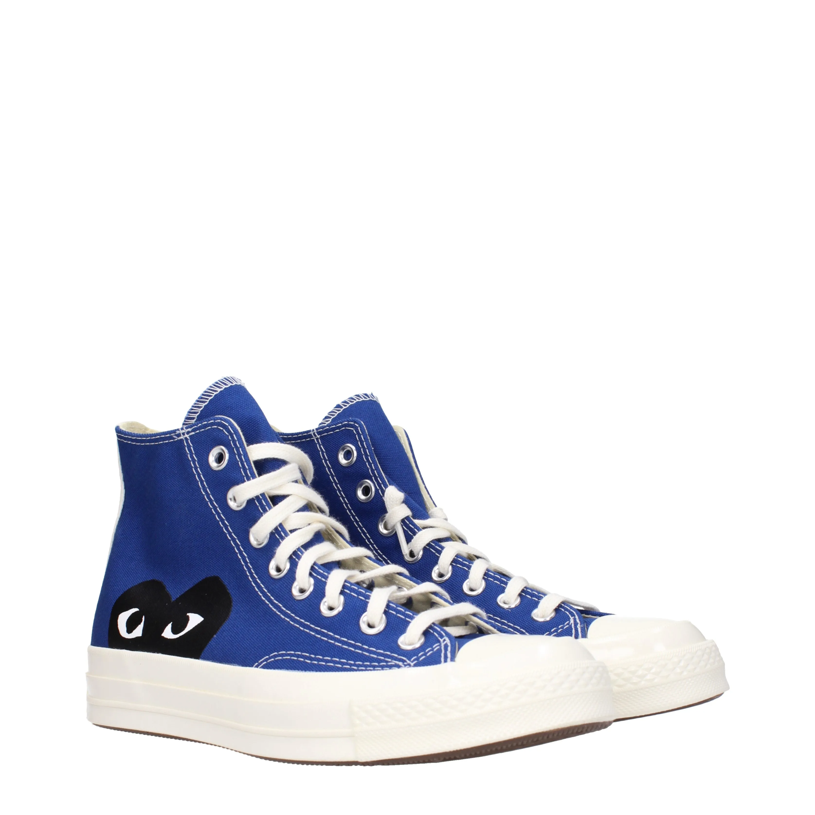 Comme des Garon Sneakers Converse Uomo Tessuto Blu/Nero