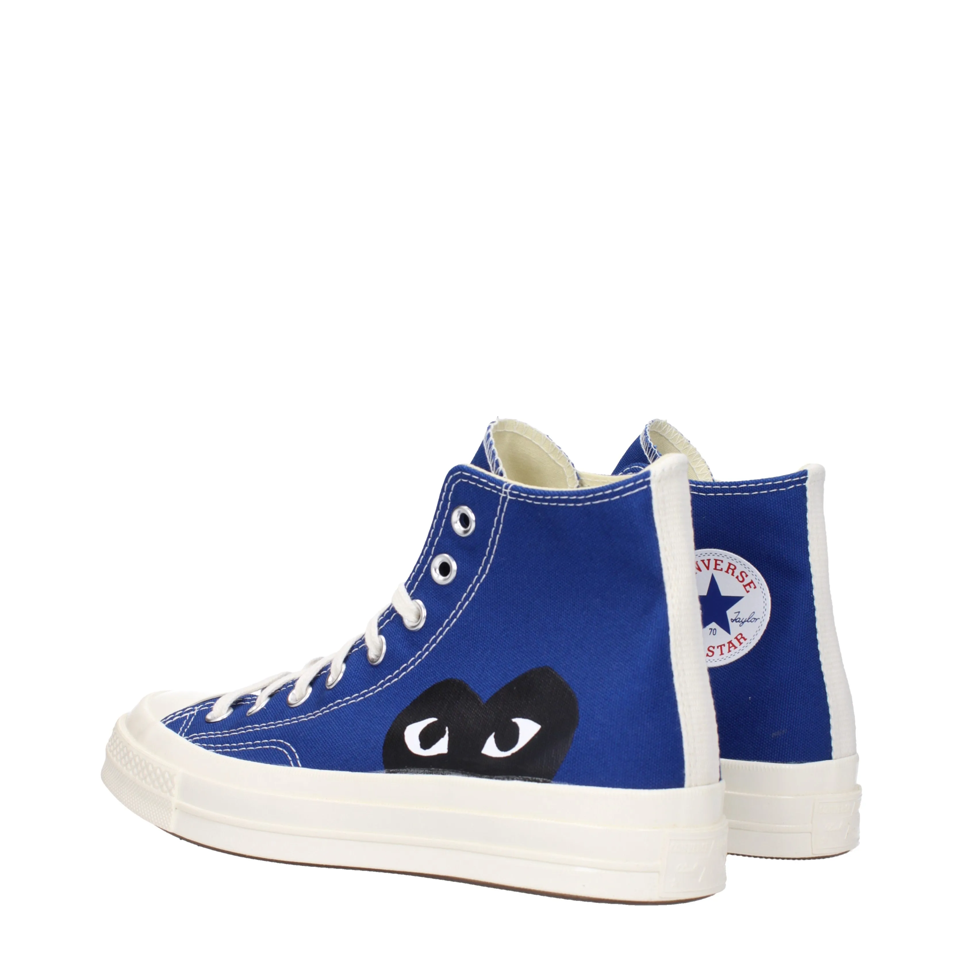 Comme des Garon Sneakers Converse Uomo Tessuto Blu/Nero