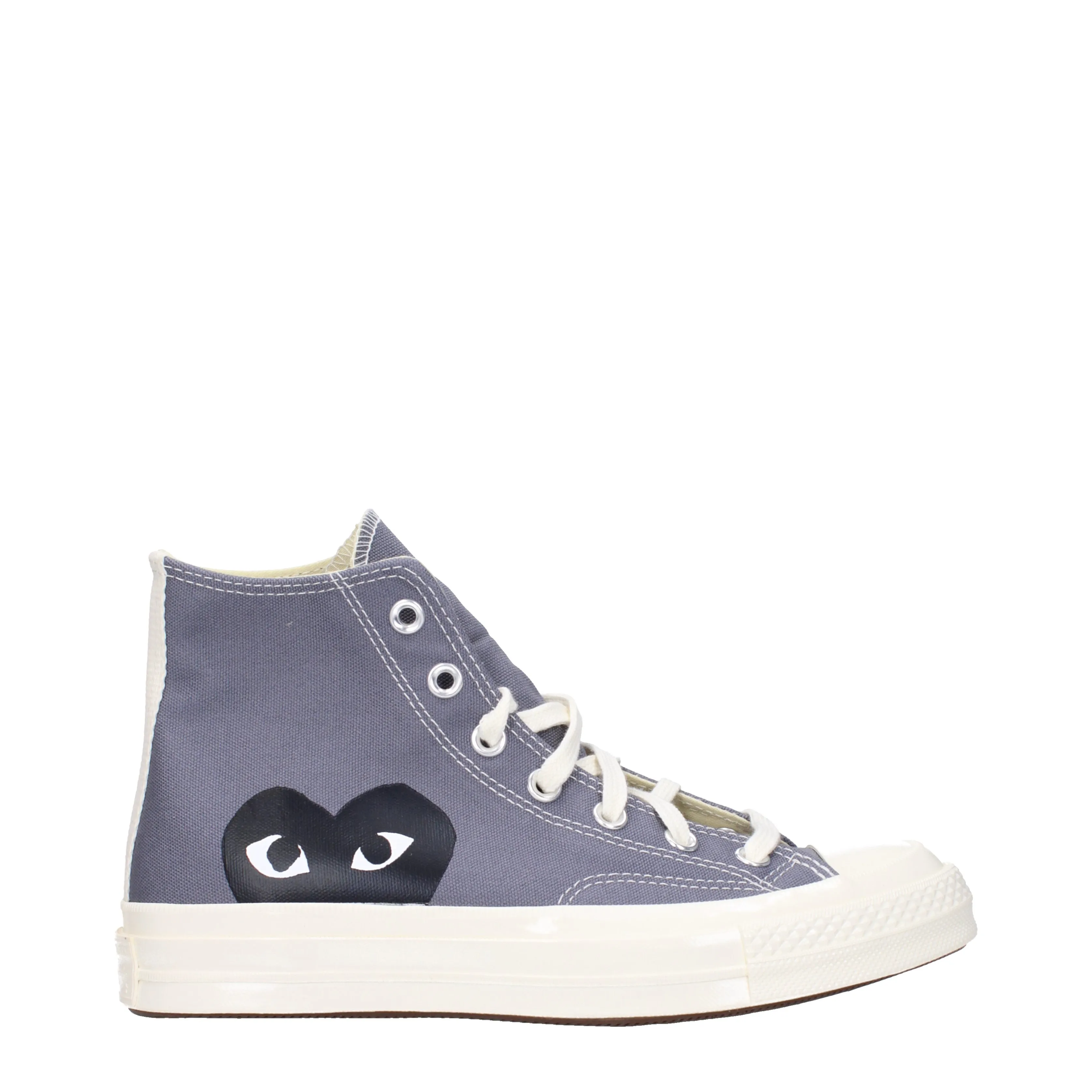 Comme des Garon Sneakers Converse Uomo Tessuto Grigio/Nero