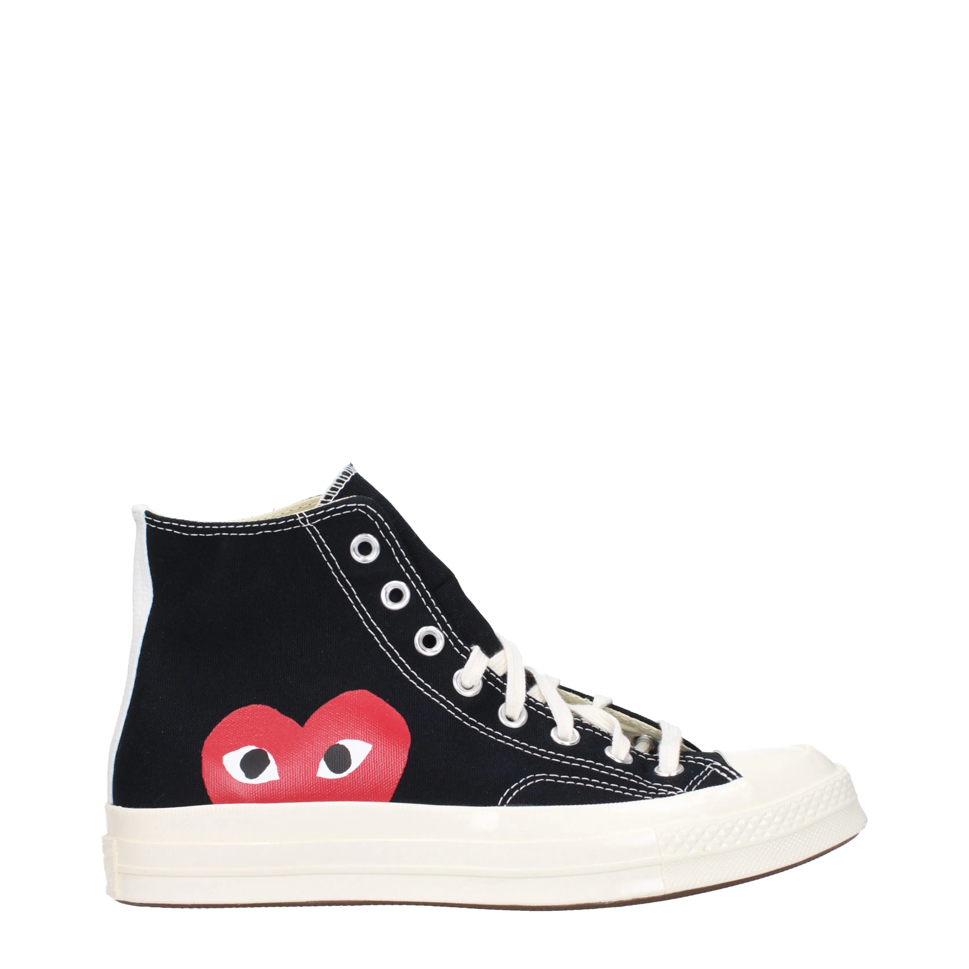 Comme des Garon Sneakers Converse Uomo Tessuto Nero/Rosso