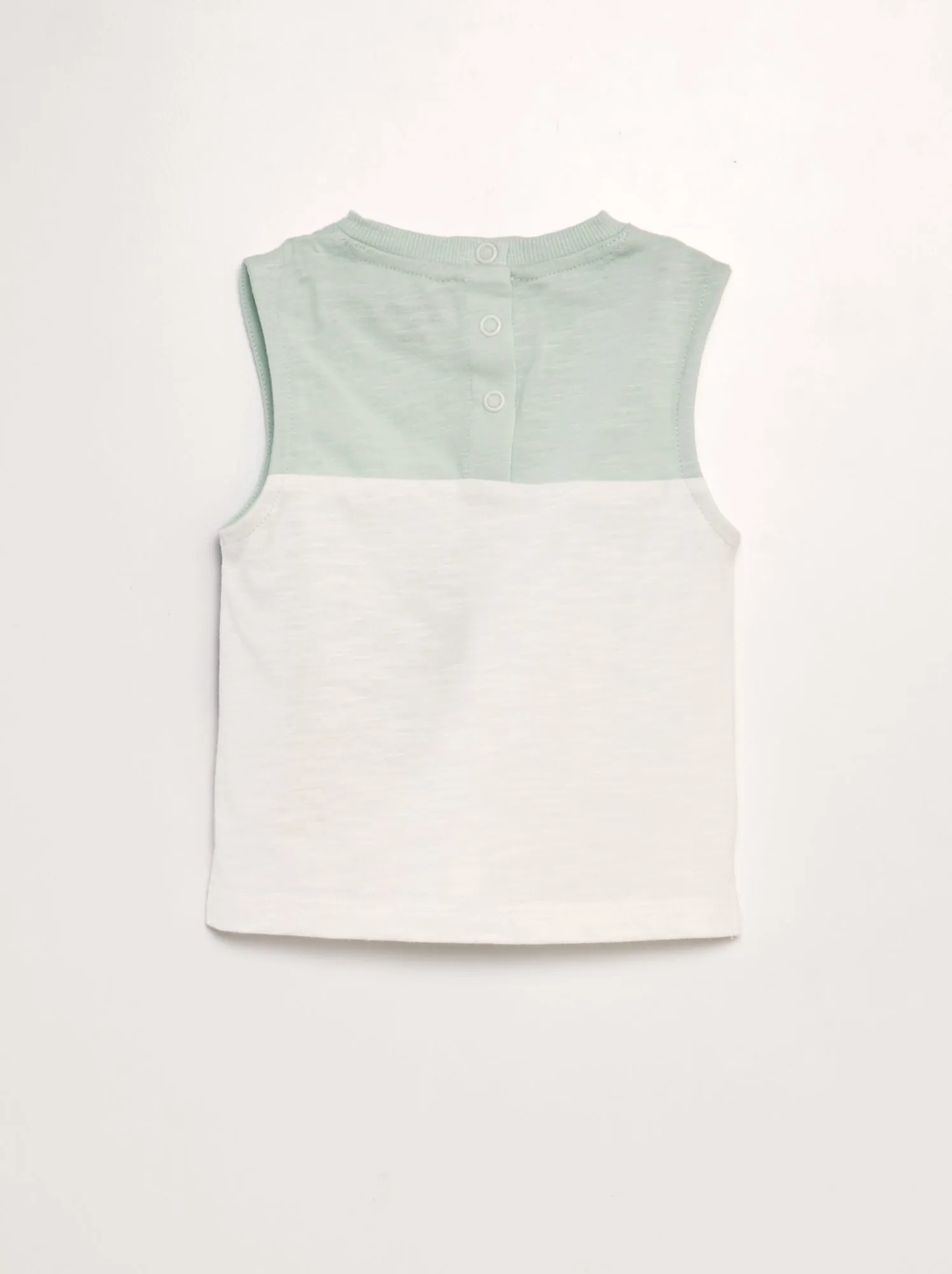Completo canotta + shorts 'Topolino' - 2 pezzi - BIANCO