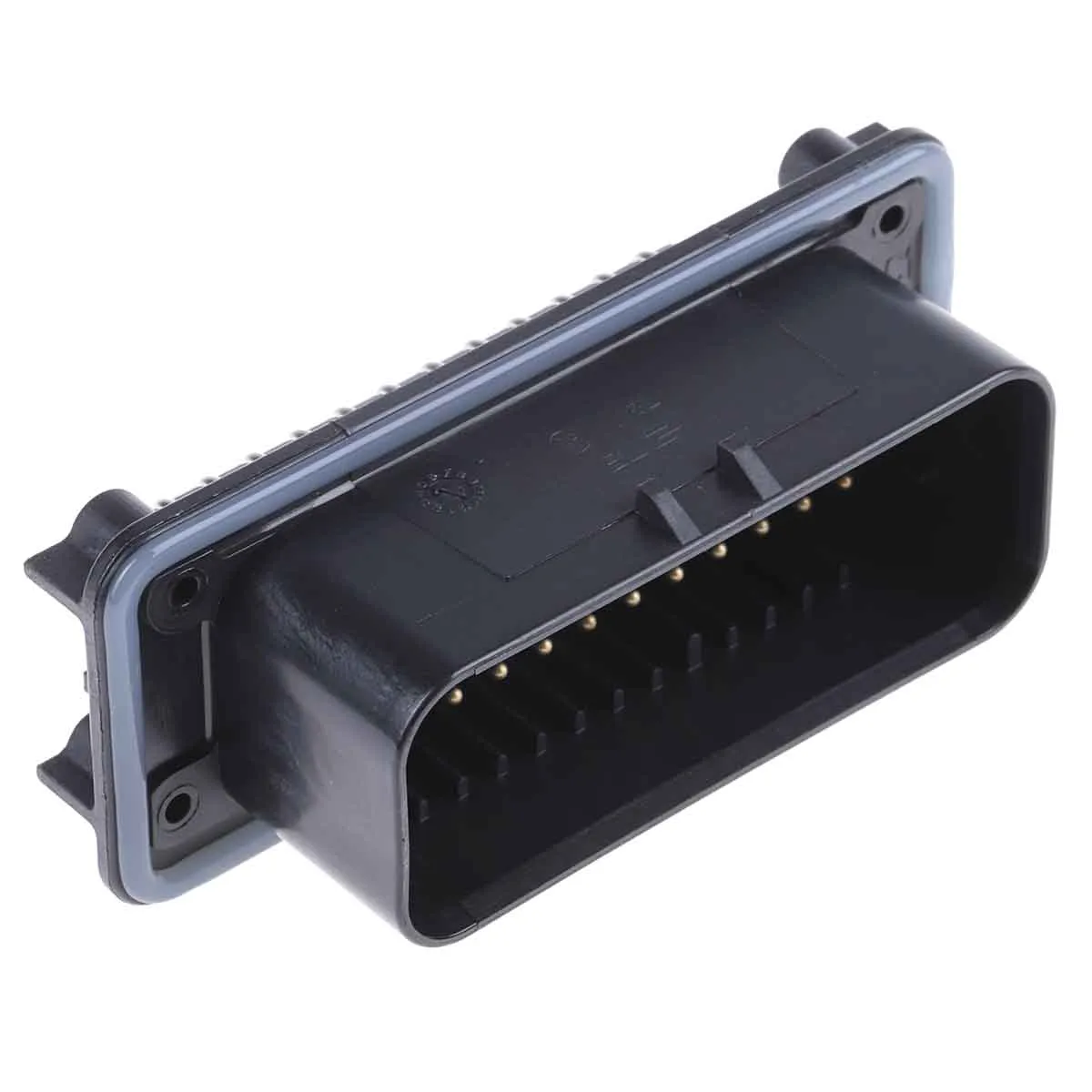 Connettore automotive TE Connectivity, Maschio, 17A, 35 vie, Montaggio con foro passante