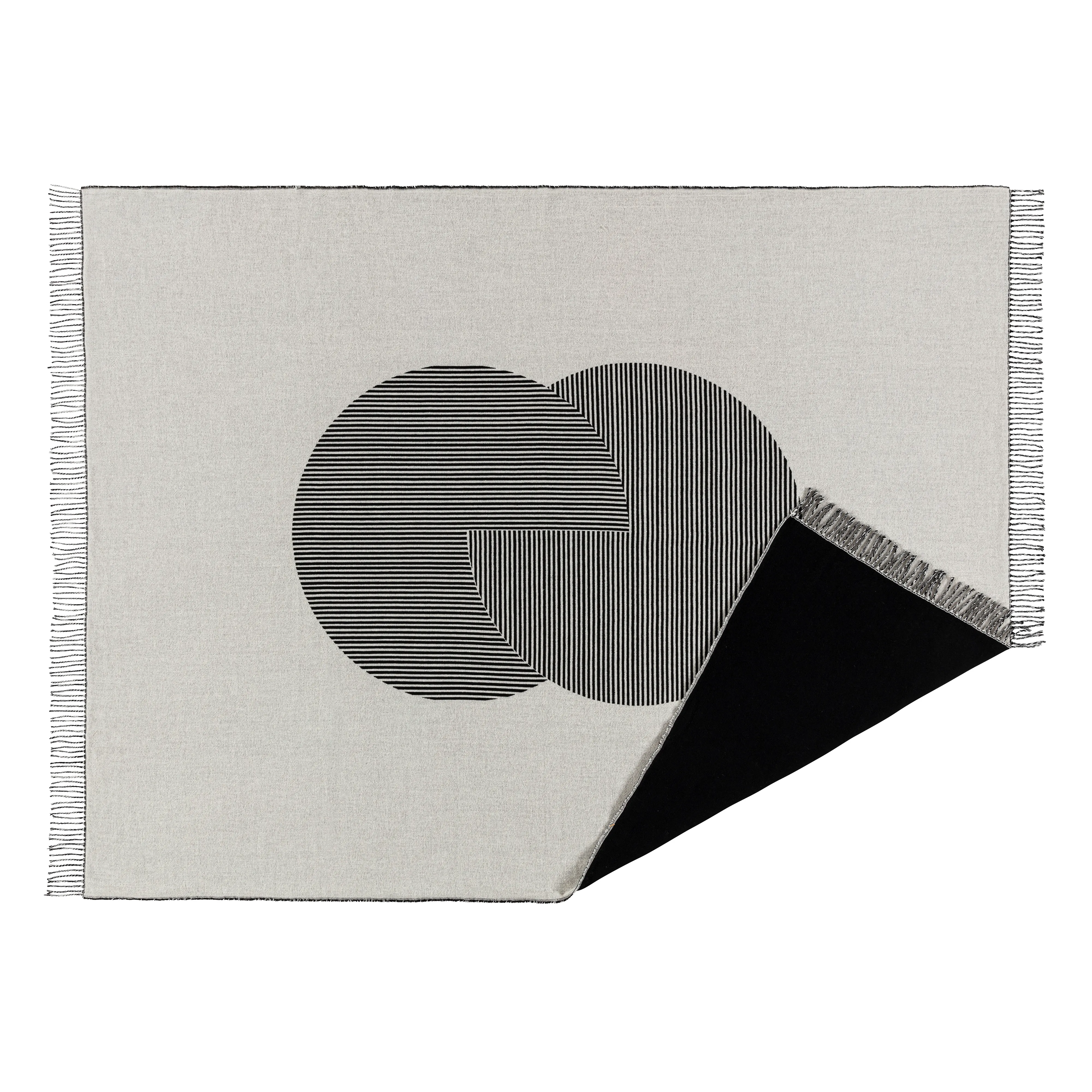 Coperta in lana Circles 130x185 cm.jn{font-size:18px}nero
