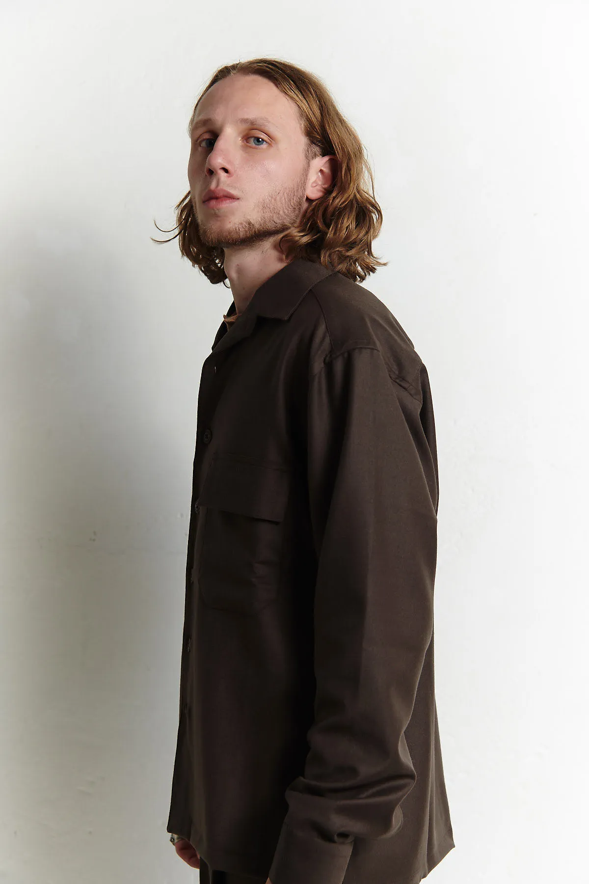 Costumein Over shirt in lana