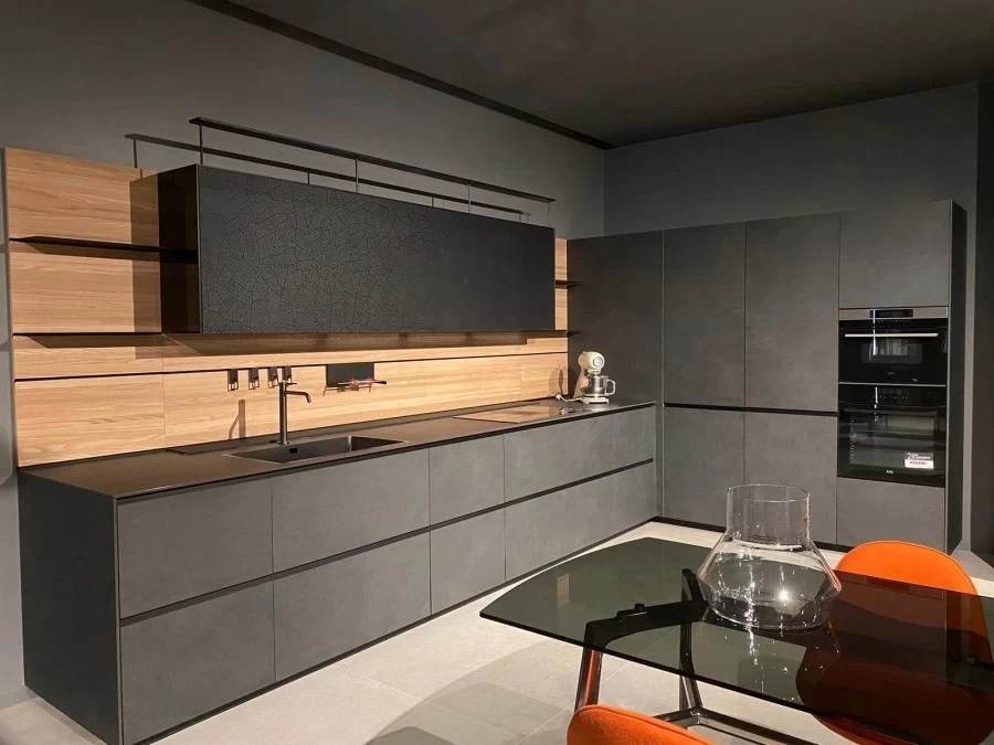 Cucina angolare Valcucine Riciclantica