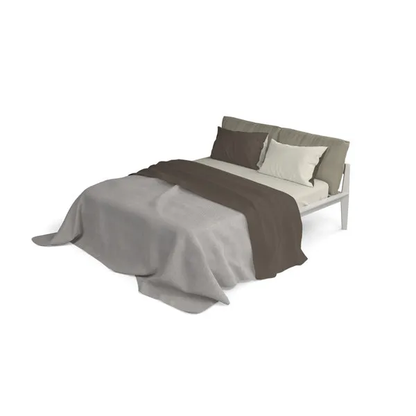 DATEX Completo letto linea Natural Color, marrone/panna