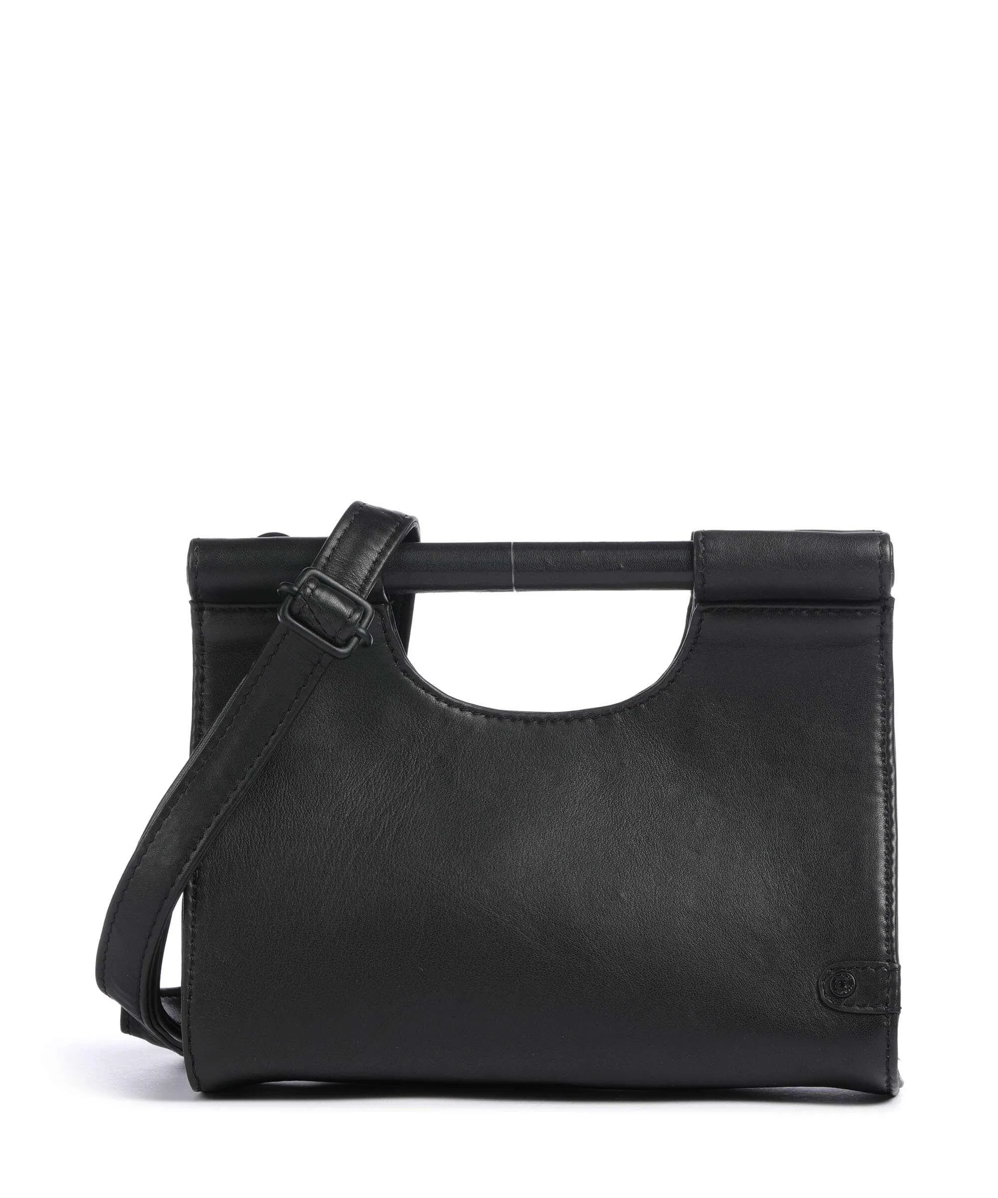  Depeche Clean and Classy Borsa a mano pelle di pecora nero  