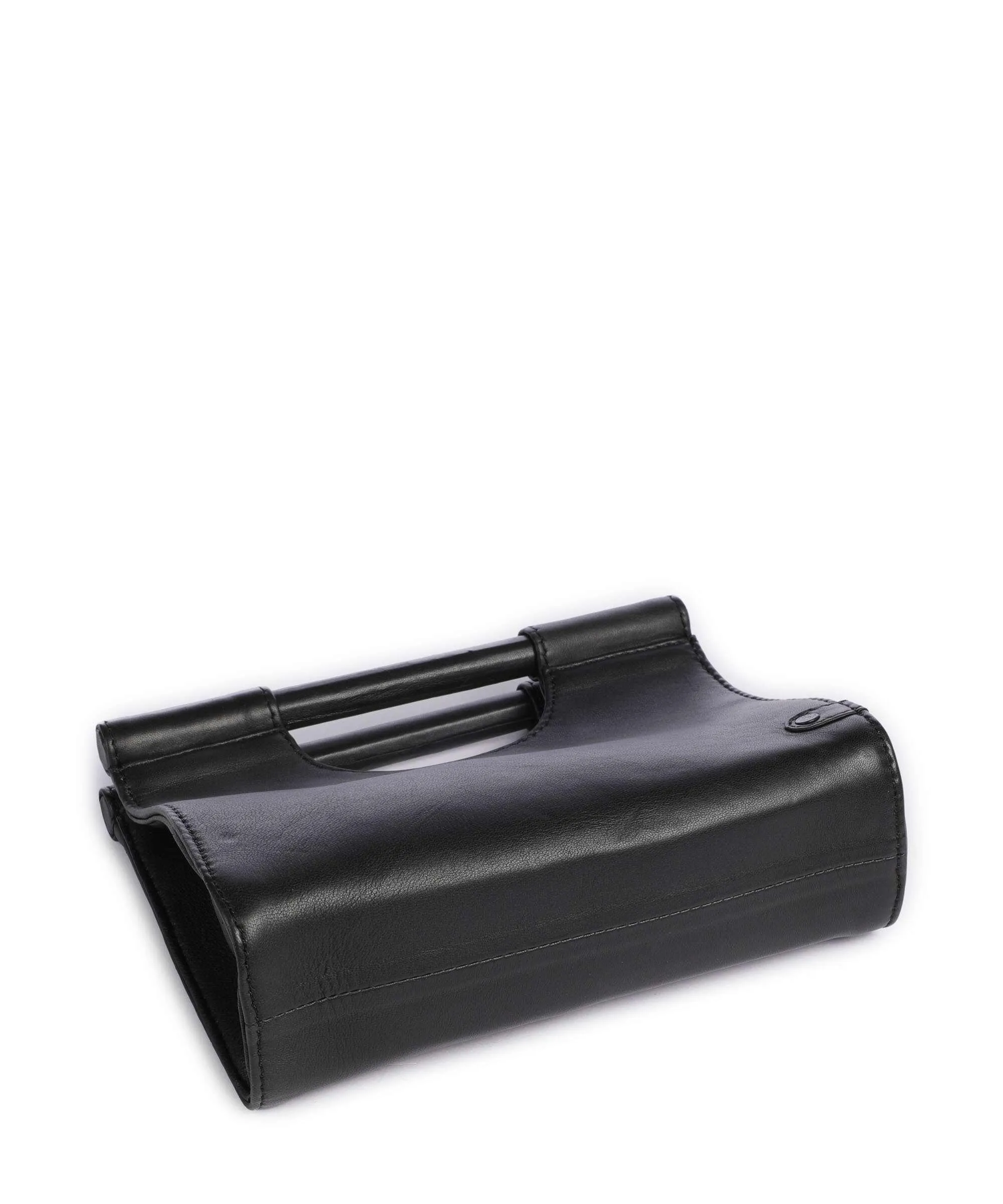  Depeche Clean and Classy Borsa a mano pelle di pecora nero  