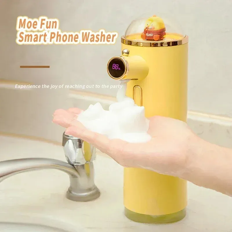Dispenser automatico di schiuma di sapone Dispenser di sensori a infrarossi senza contatto bagno intelligente lavatrice a mano s