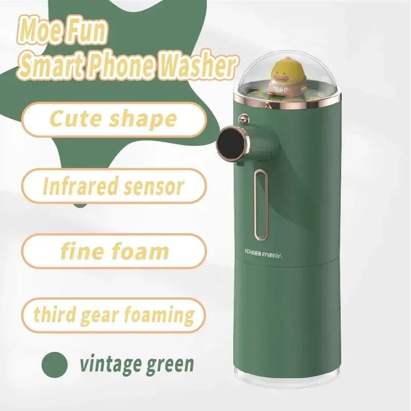 Dispenser automatico di schiuma di sapone Dispenser di sensori a infrarossi senza contatto bagno intelligente lavatrice a mano s