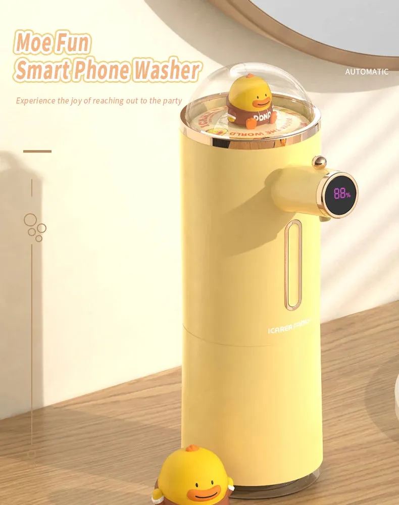 Dispenser automatico di schiuma di sapone Dispenser di sensori a infrarossi senza contatto bagno intelligente lavatrice a mano s