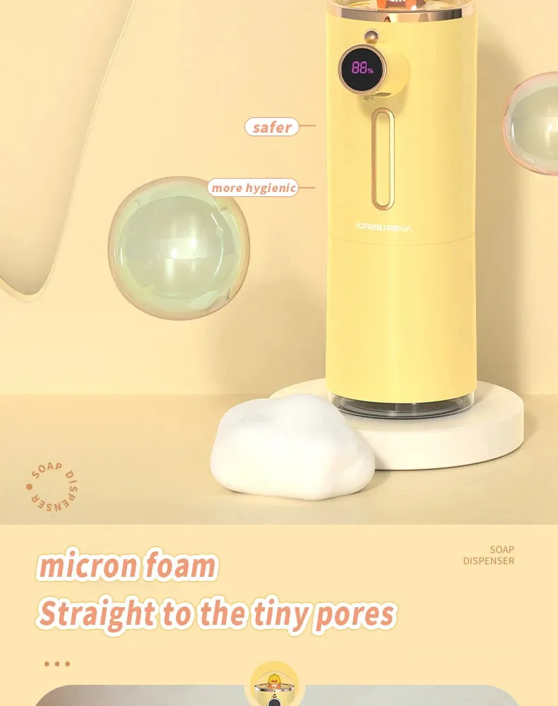 Dispenser automatico di schiuma di sapone Dispenser di sensori a infrarossi senza contatto bagno intelligente lavatrice a mano s