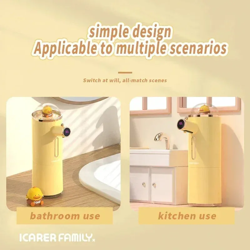 Dispenser automatico di schiuma di sapone Dispenser di sensori a infrarossi senza contatto bagno intelligente lavatrice a mano s