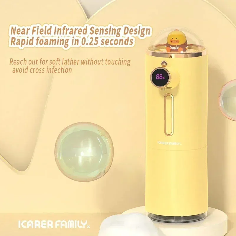 Dispenser automatico di schiuma di sapone Dispenser di sensori a infrarossi senza contatto bagno intelligente lavatrice a mano s