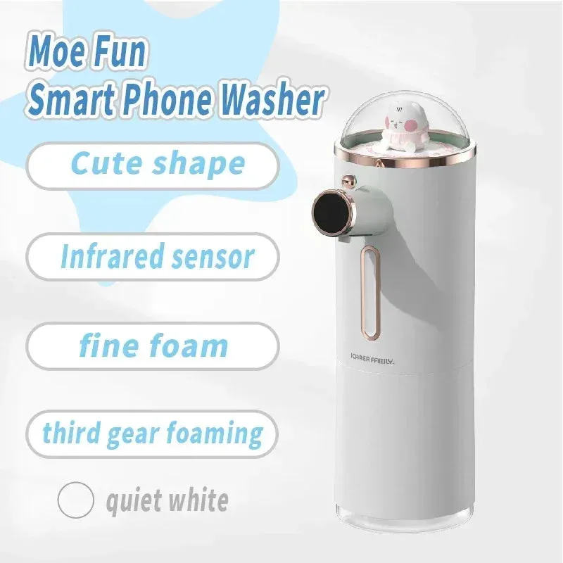 Dispenser automatico di schiuma di sapone Dispenser di sensori a infrarossi senza contatto bagno intelligente lavatrice a mano s
