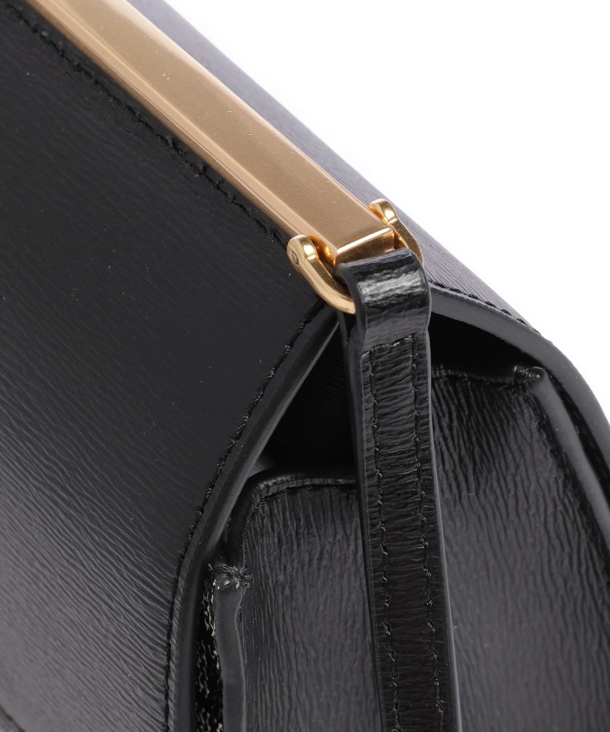  DKNY Mona Borsa a tracolla pelle sintetica, pelle di vacchetta grana nero  