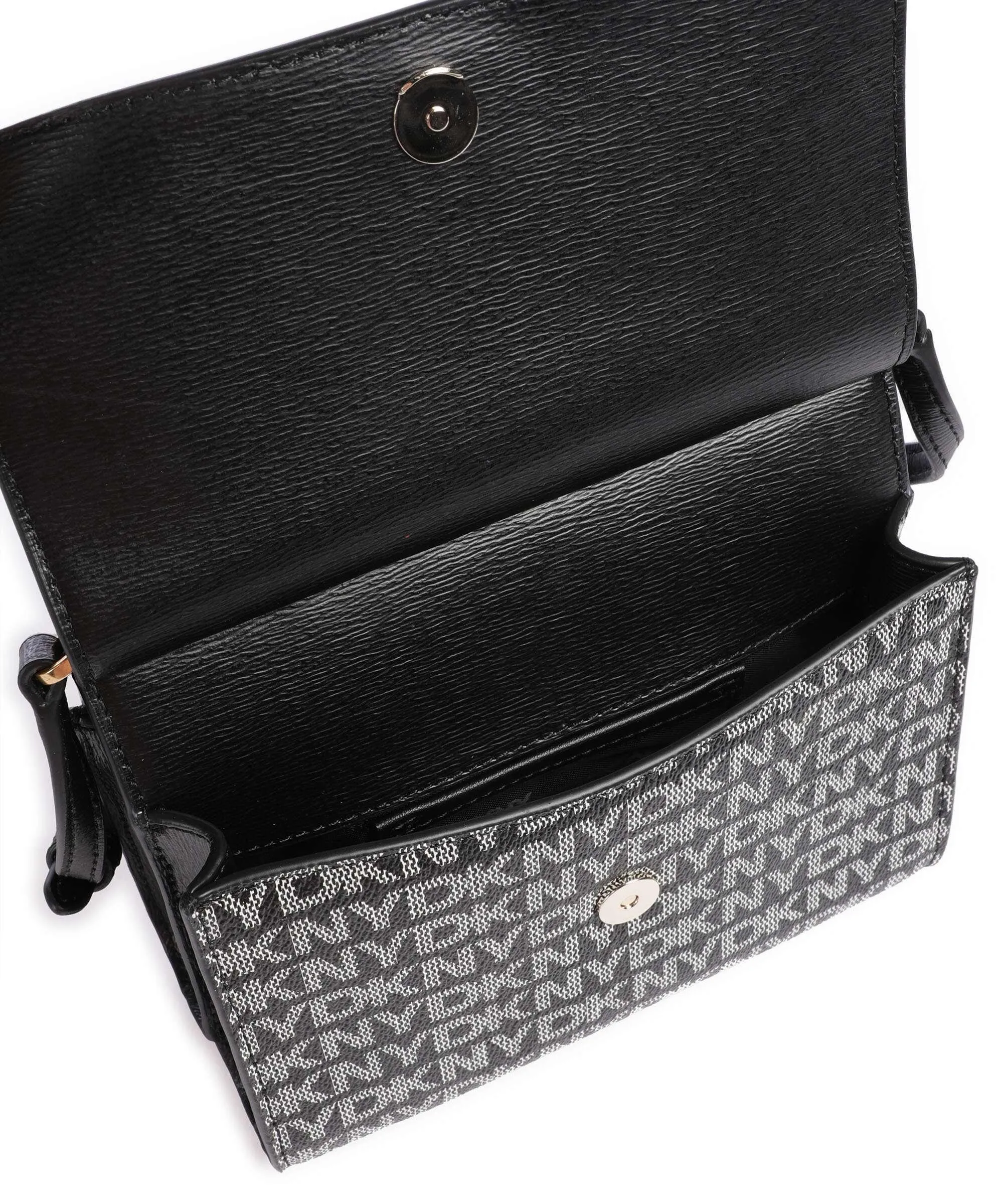  DKNY Mona Borsa a tracolla pelle sintetica, pelle di vacchetta grana nero  