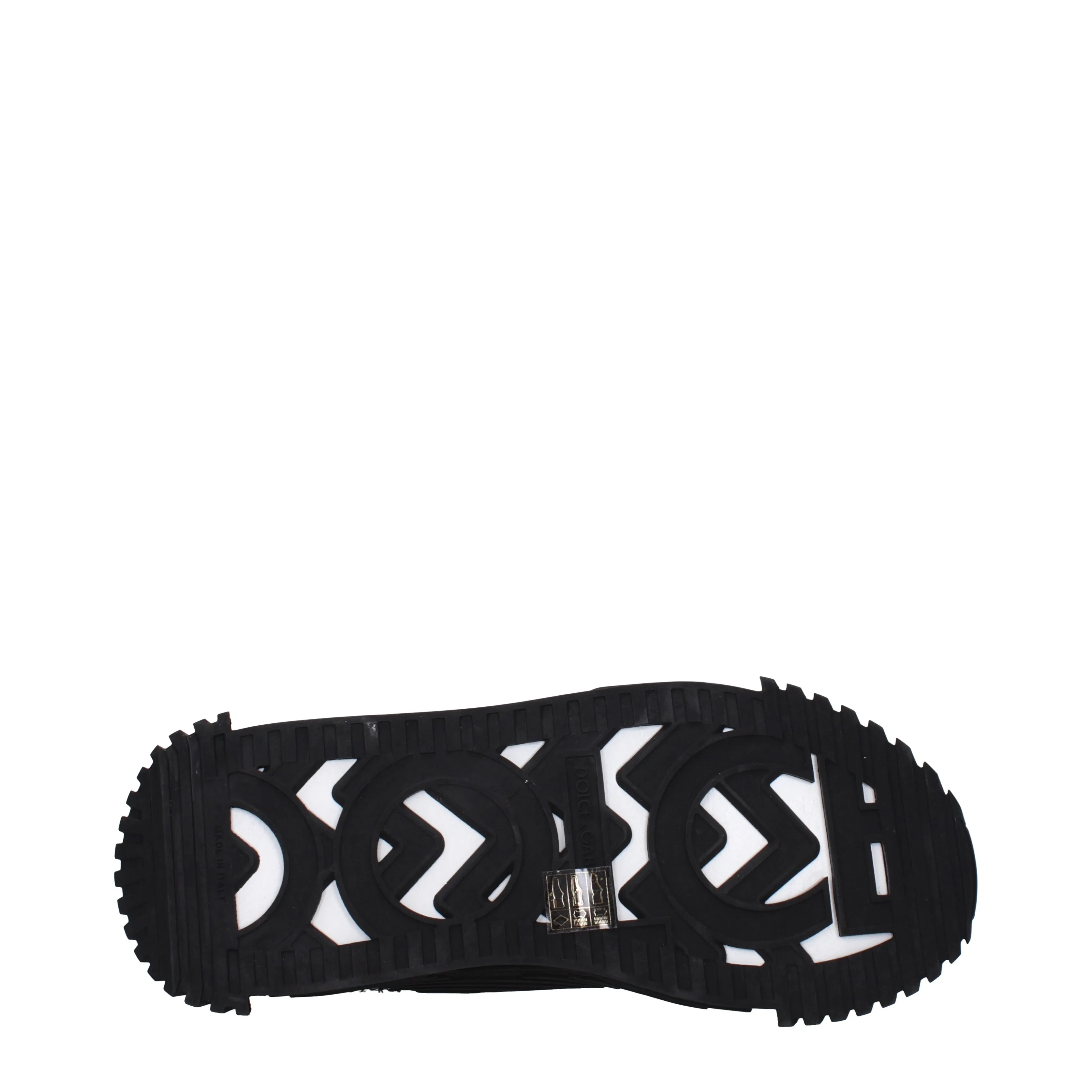 Dolce&Gabbana Sneakers Ns1 Uomo Tessuto Bianco/Nero