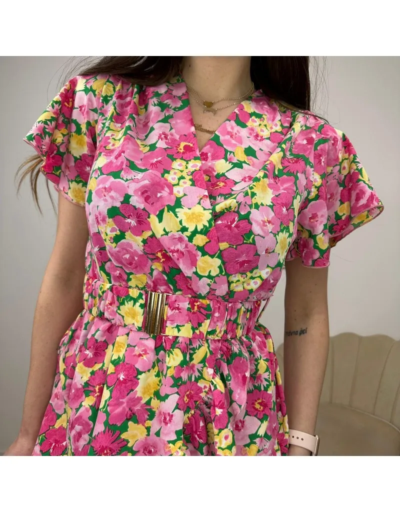 DRESS CON VOLANT