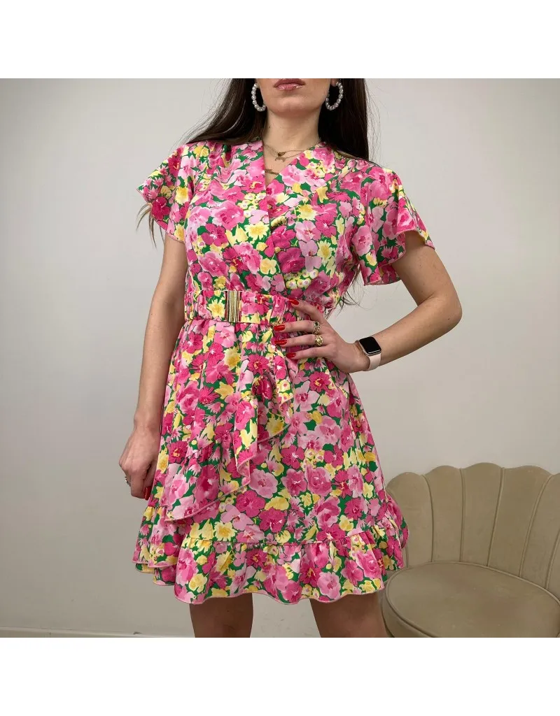 DRESS CON VOLANT