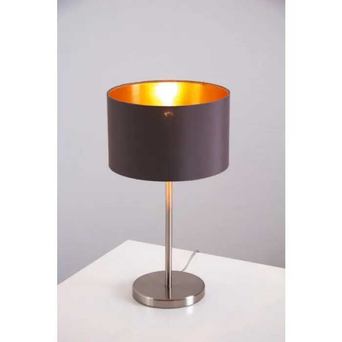Eglo Maserlo Lampada da tavolo Nichel opaco, 1-Luce