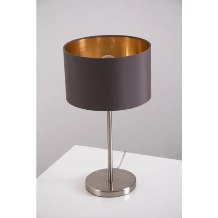 Eglo Maserlo Lampada da tavolo Nichel opaco, 1-Luce