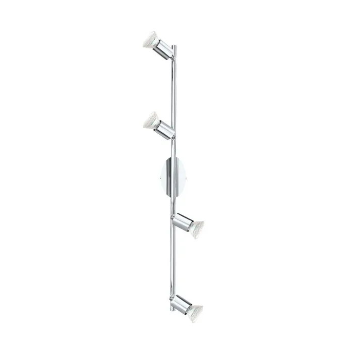 Eglo Rosaro 1 Applique LED Cromo, 4-Luci