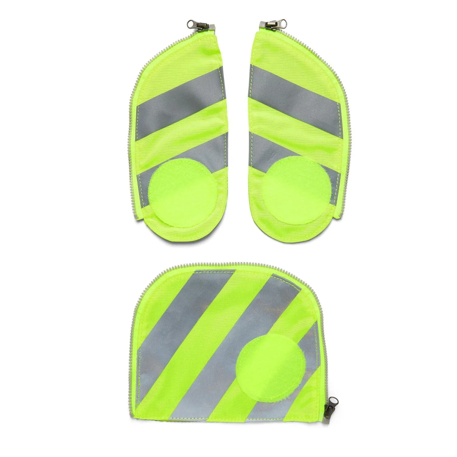 Ergobag Accessori Set di sicurezza fluo 3 pz. con strisce riflettenti